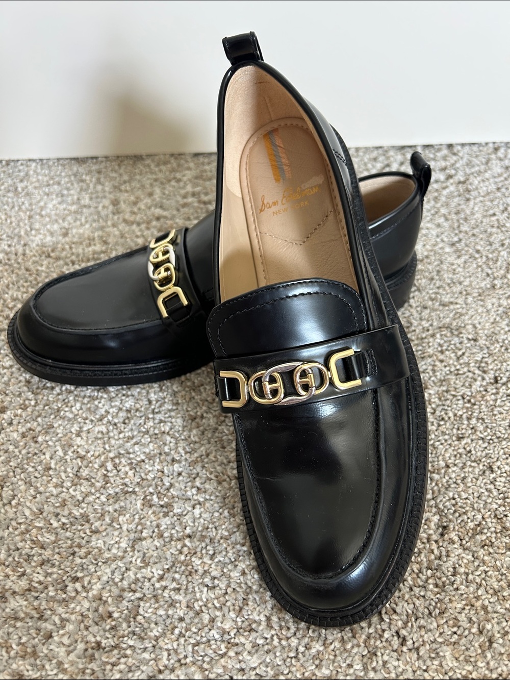 Sam Edelman Women's Christy Black Loafer 6.5